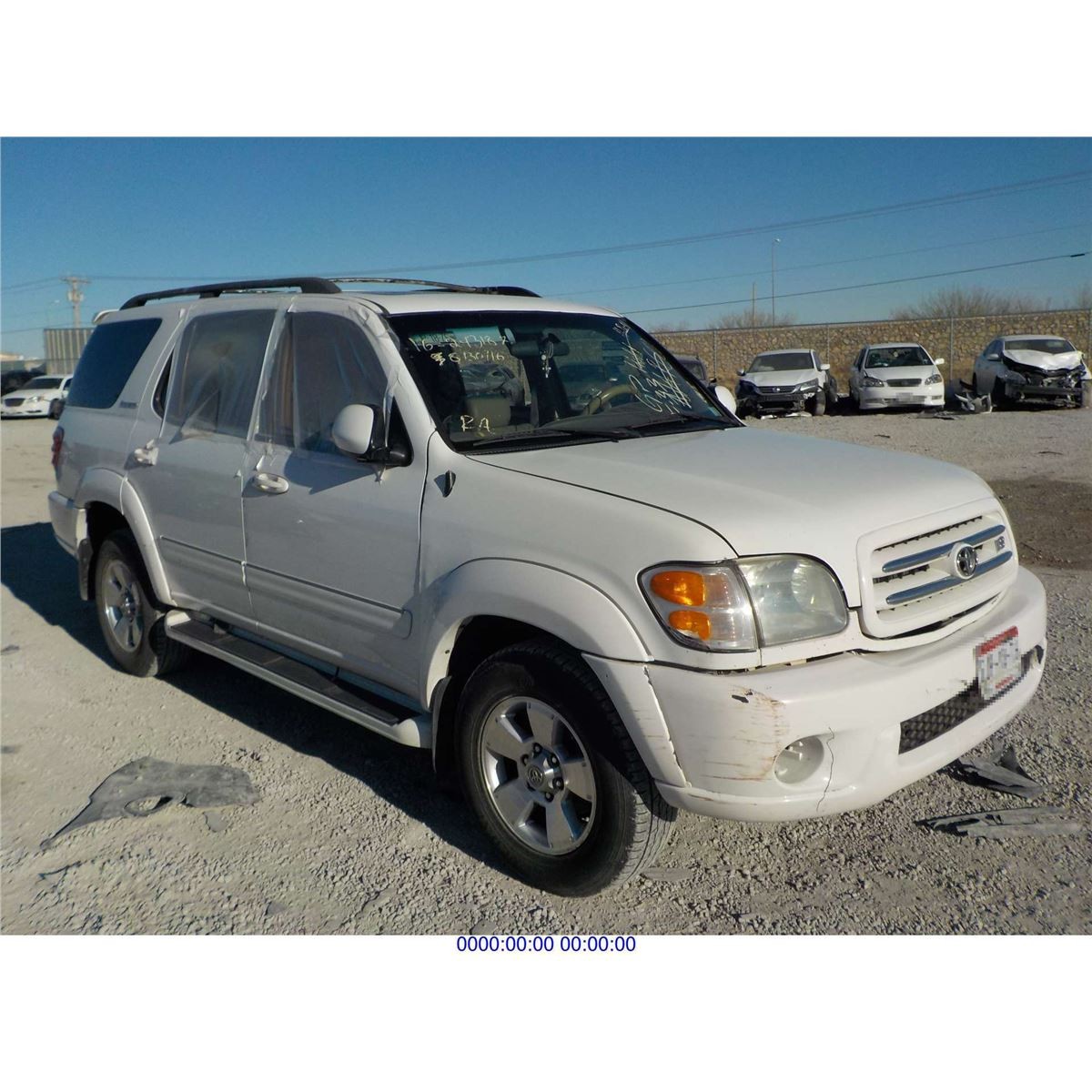 2001 TOYOTA SEQUOIA