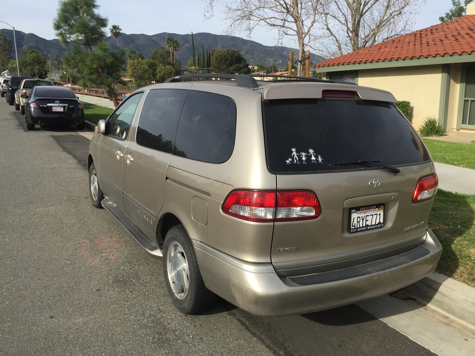 2001 TOYOTA SIENNA